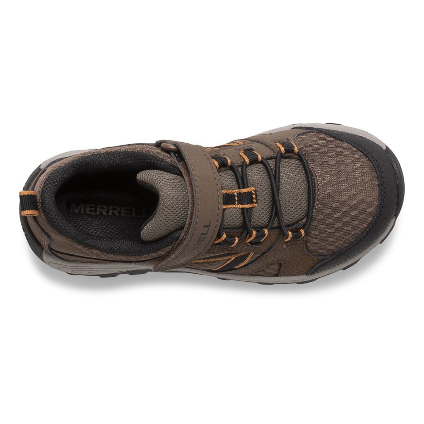 Basket Merrell Outback Low Marron Foncé Enfant | M.B.DTFX